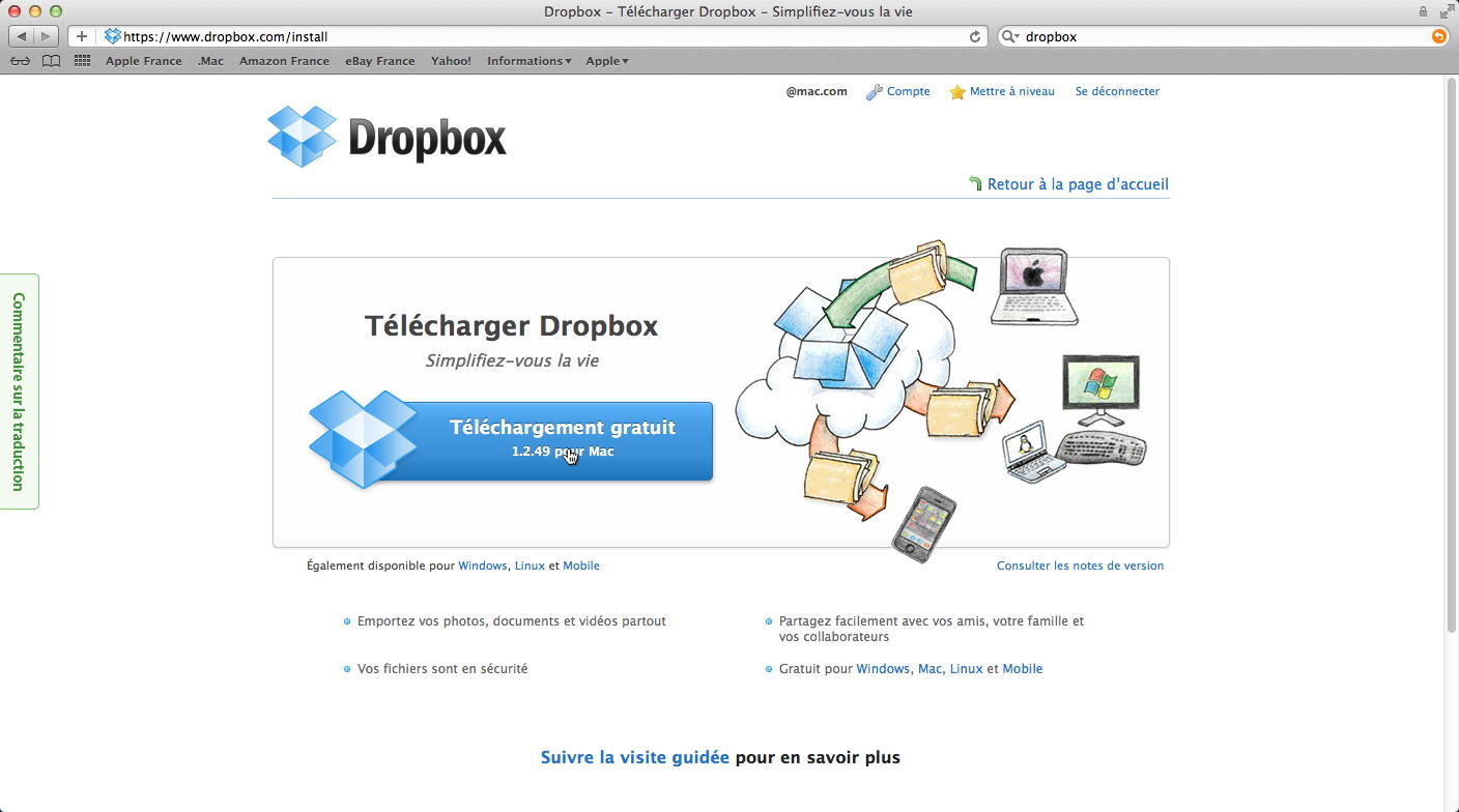 Télécharger Dropbox