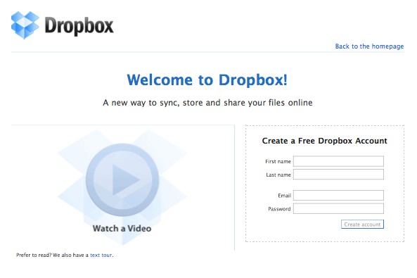 Adhesion a DropBox