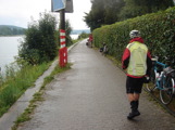 Sur la piste, Michel est arriv�