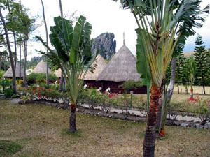 les paillotes
          d'Hienghene