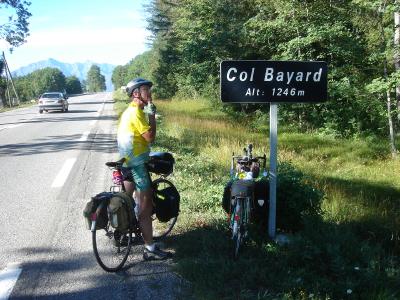 Henri
          au col Bayard