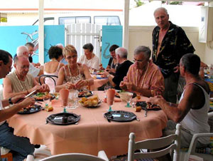 Réception chez Jean-Claude