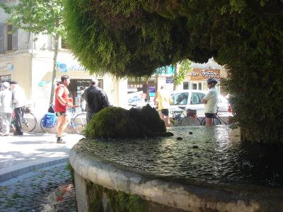 Fontaine moussue