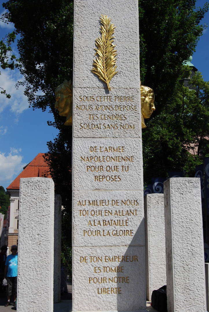 Cendres du soldat sans nom