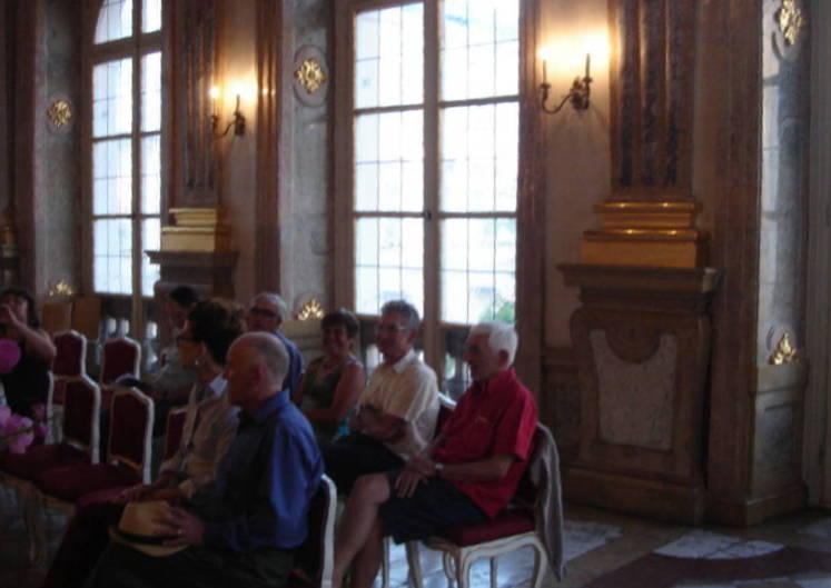 Salle de marbre du chateau de Mirabell