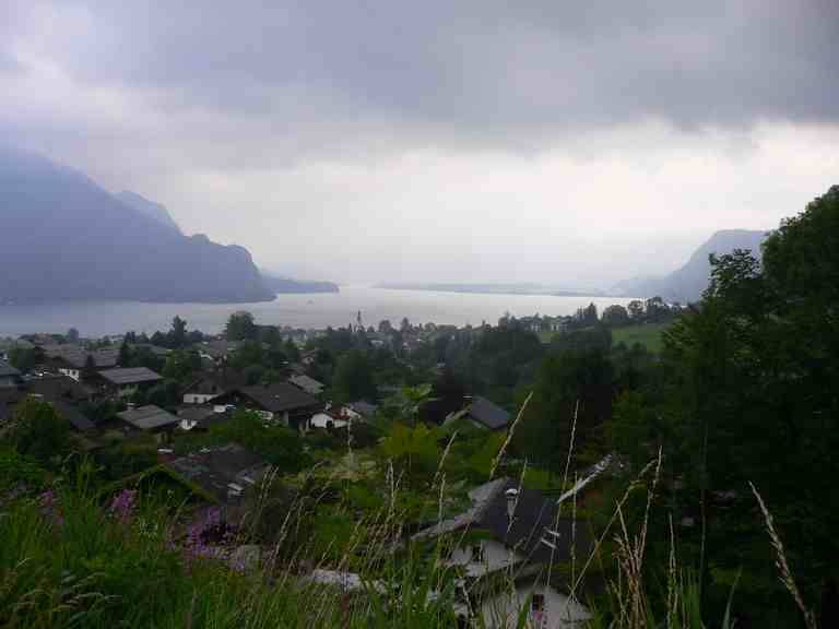 Wolfgangsee des hauts de St Gilden