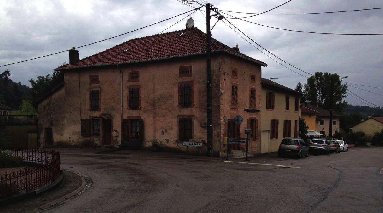 Sur la route
          de Baccarat