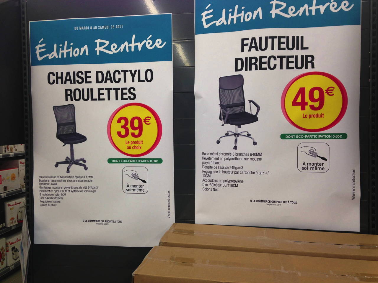 Fauteuil standardis&eacute;
