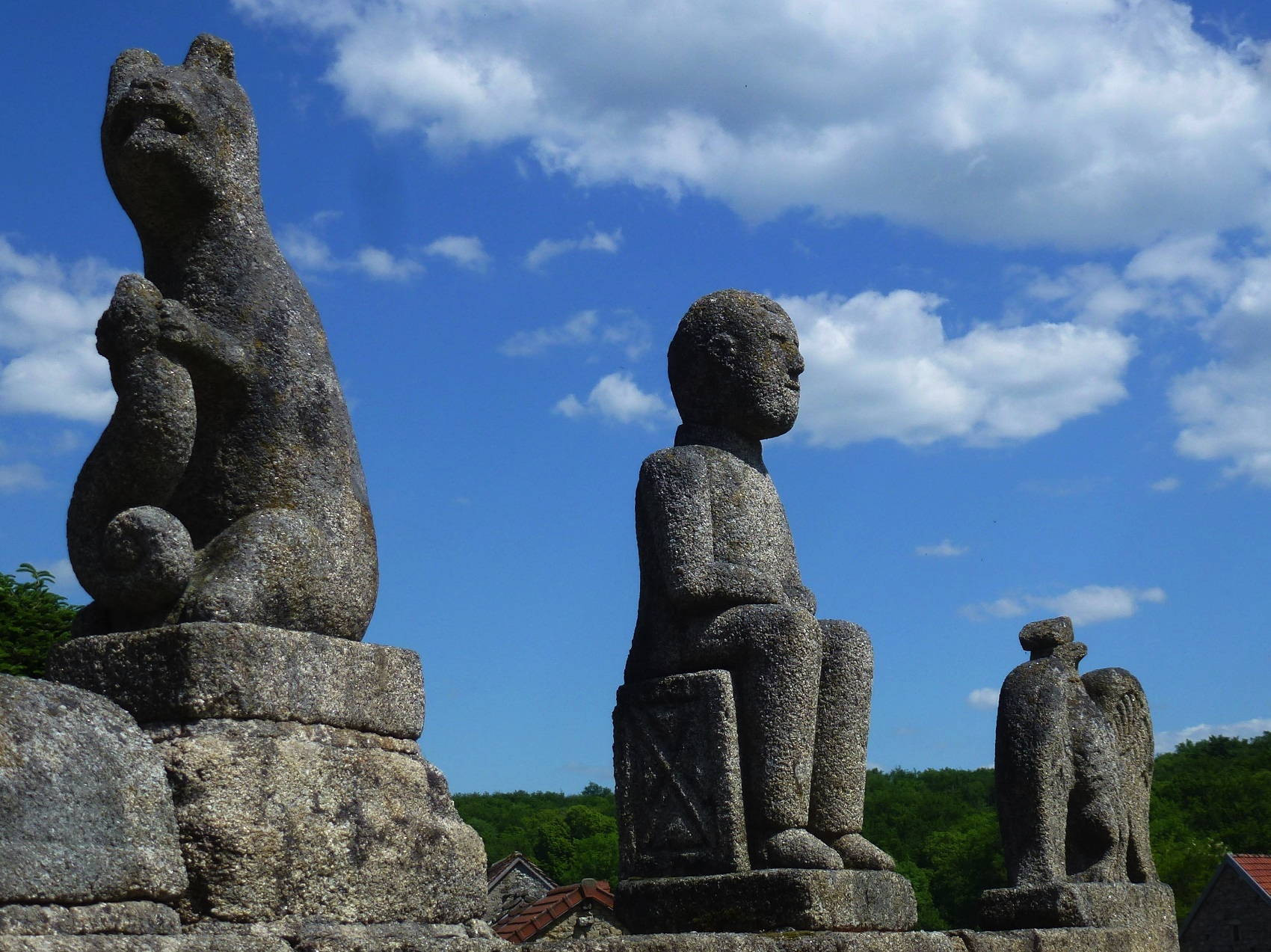 Village sculpte de Masgot