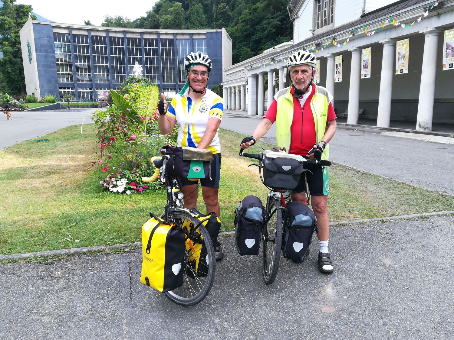 Thermes de Luchon, terme de la fl&egrave;che