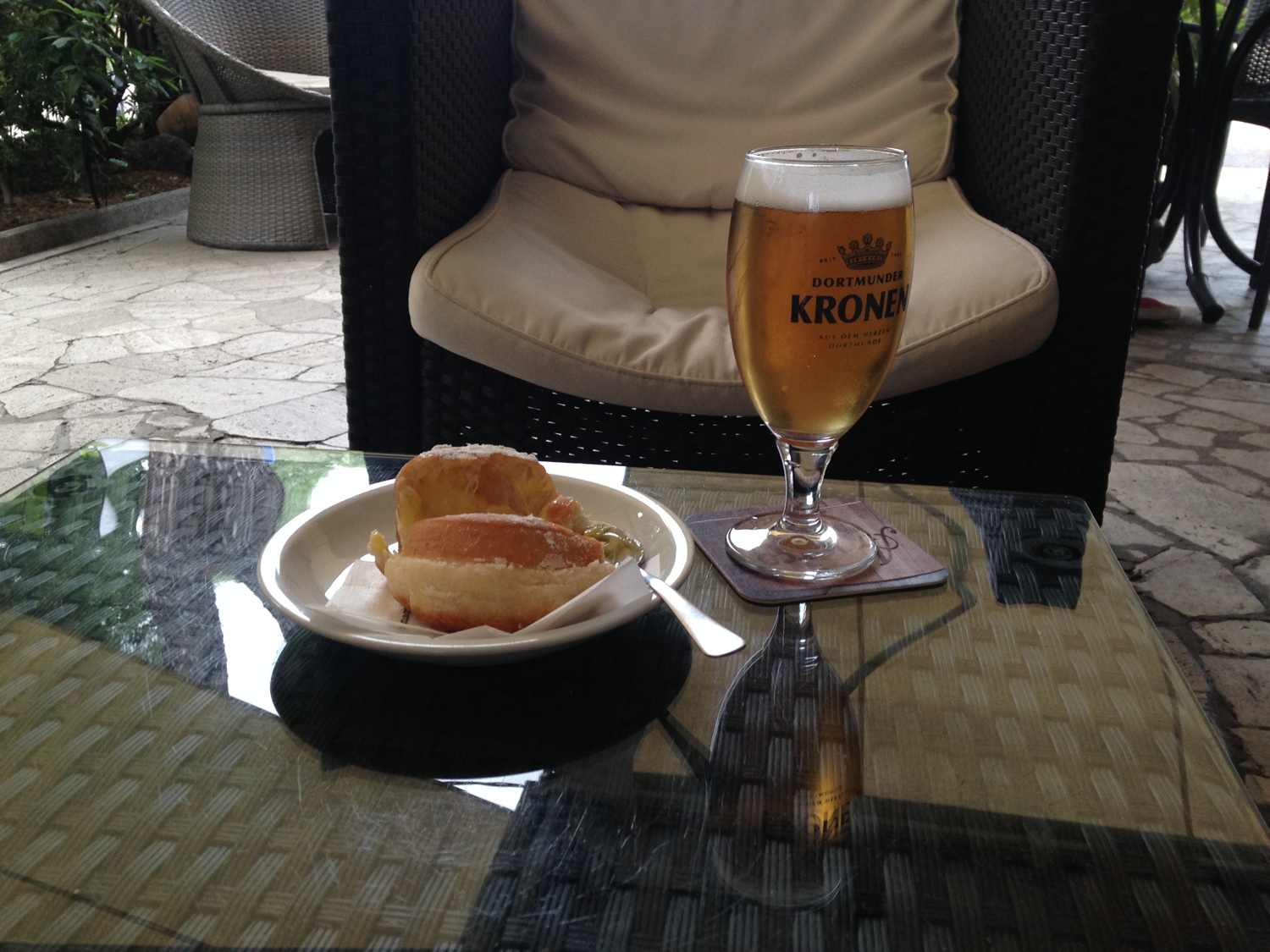 Bomboloni et
          bi&egrave;re &agrave; Rimini