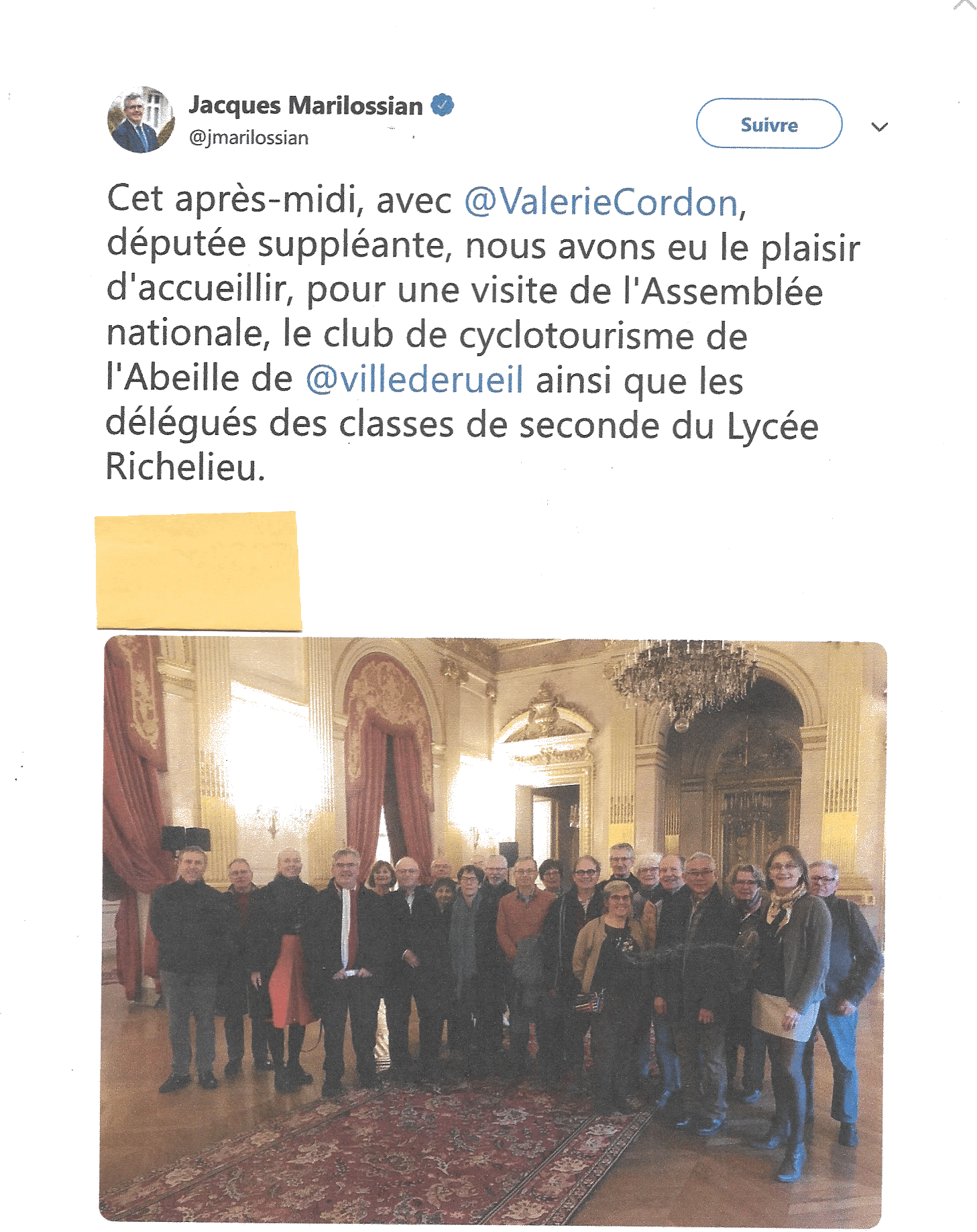 Abeilles a l'assemblee nationale'