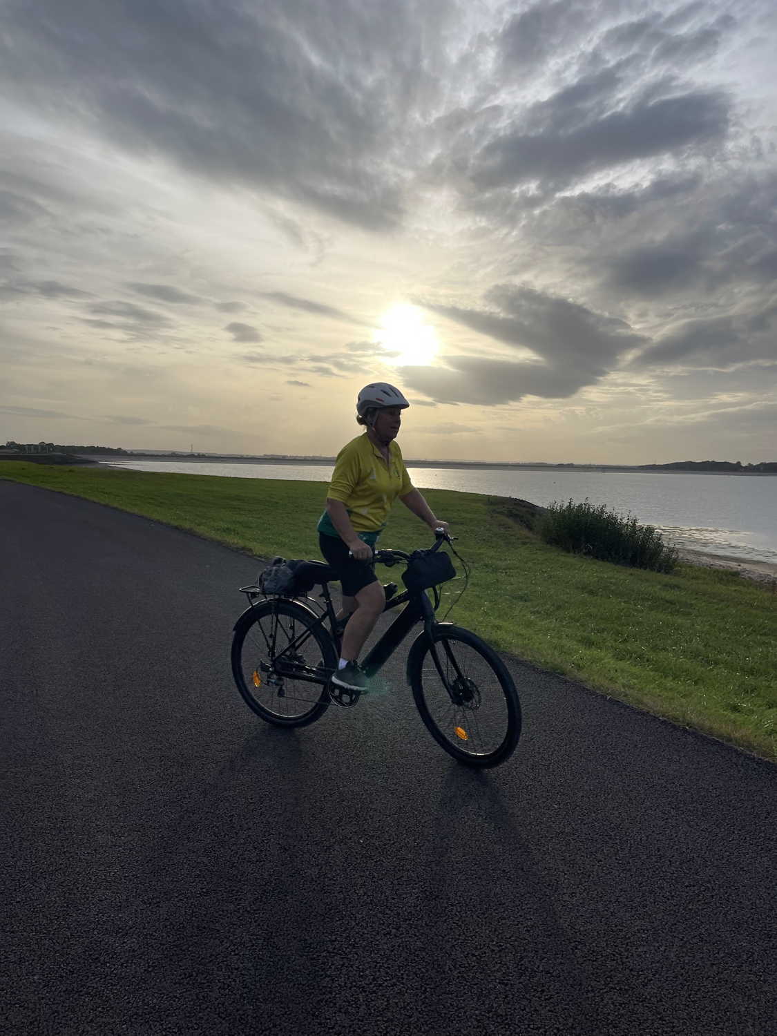 Coucher de soleil sur le lac d&rsquo;Orient