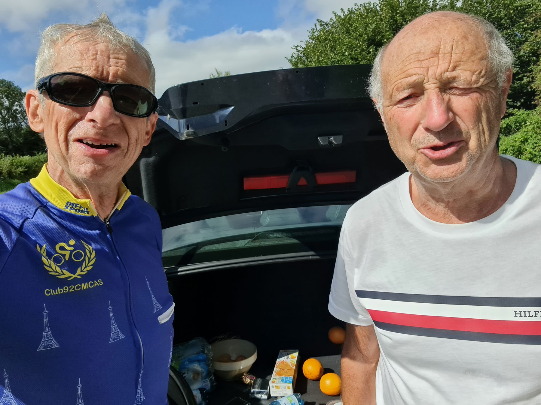 22 août&nbsp;: rencontre avec Michel LAURENT du côté de St Nicolas du Pélem